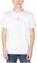 Tommy Jeans Heren Klassiek T-Shirt met Kleine Tekst White Heren - Thumbnail 2