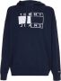Tommy Hilfiger Heren Hoodie met Lange Mouwen Blue Heren - Thumbnail 1