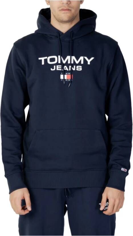 Tommy Jeans Hoodies Blauw Heren