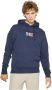 Tommy Jeans Donkerblauwe Sweater Tjm Reg Essential Graphic Hoodie - Thumbnail 3