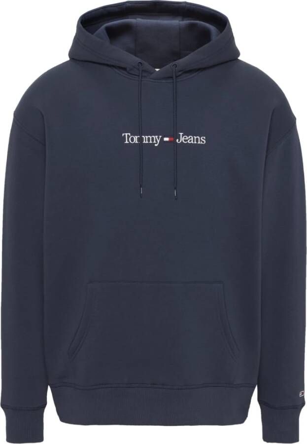 Tommy Jeans Hoodies Blauw Heren