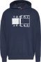 Tommy Hilfiger Heren Hoodie met Lange Mouwen Blue Heren - Thumbnail 4