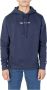 Tommy Hilfiger Blauwe Katoenen Hoodie voor Mannen Blue Heren - Thumbnail 2