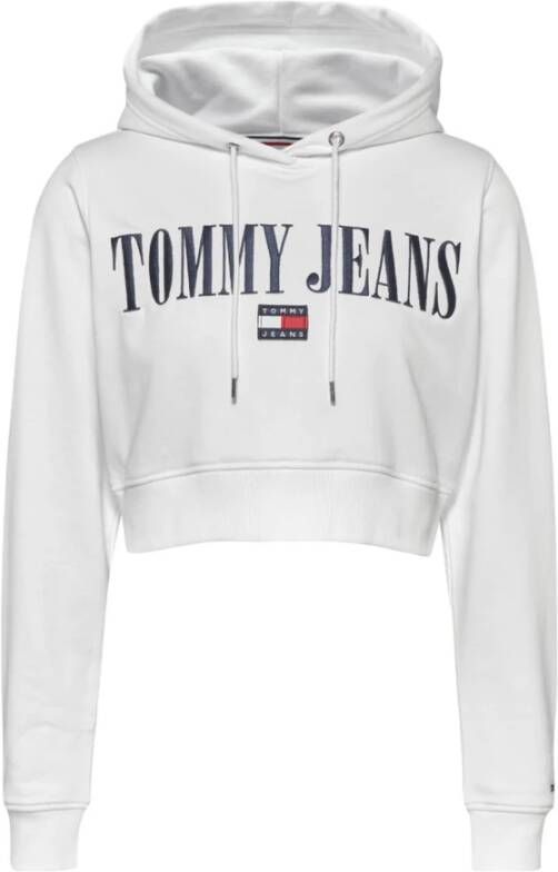 Tommy Jeans Hoodies Wit Dames