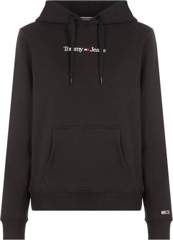 Tommy Jeans Hoodies Zwart Dames