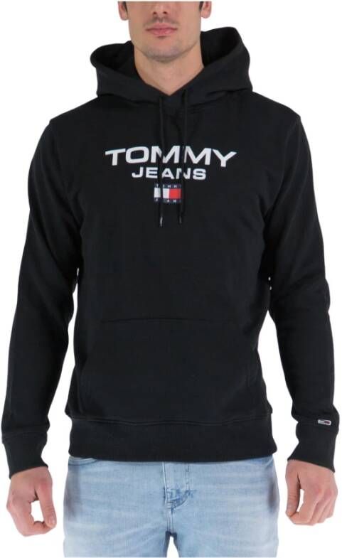 Tommy Jeans Hoodies Zwart Heren