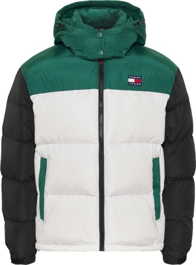 Tommy Jeans Tommy Hilfiger Jeans Dm0Dm14460 Jacket men Green Multi Wit Heren