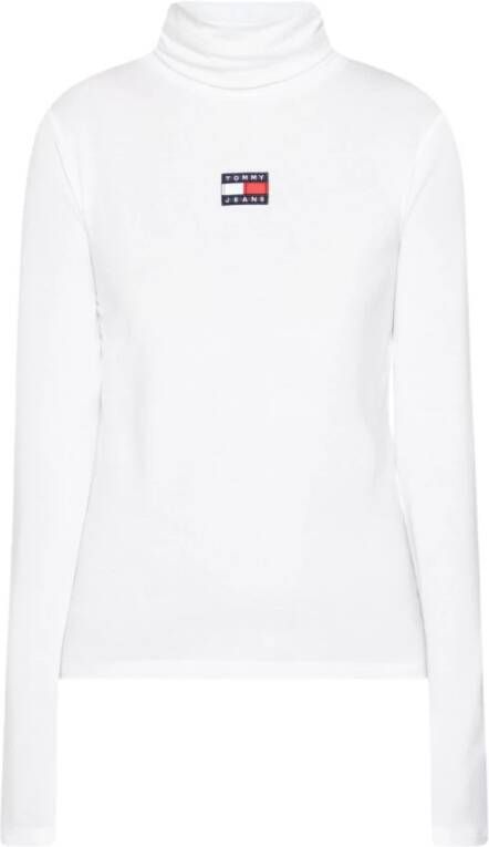 Tommy Jeans Long Sleeve Tops Wit Dames