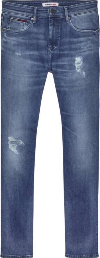 Tommy Jeans Men Clothing Jeans Denim Aw22 Blauw Heren