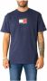 Tommy Jeans Tommy Hilfiger Jeans Men's T-shirt Blauw Heren - Thumbnail 1