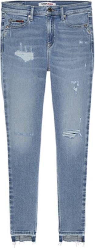 Tommy Jeans Nora Mr Skinny Jeans Ag1283 Blauw Dames