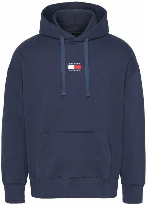 TOMMY JEANS Sweatjurk TJW TINY TOMMY 2 HWK DRESS met rond logo opschrift