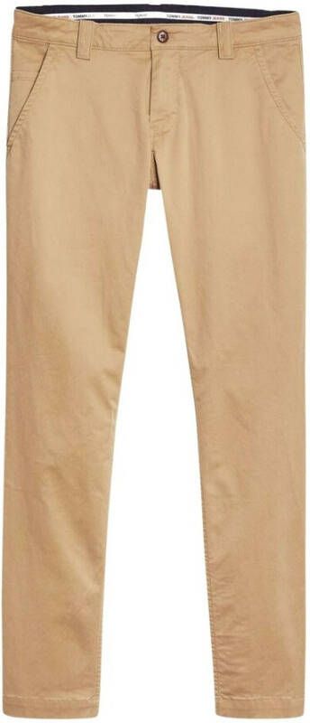 Tommy Jeans Pants chino stretch Beige Heren