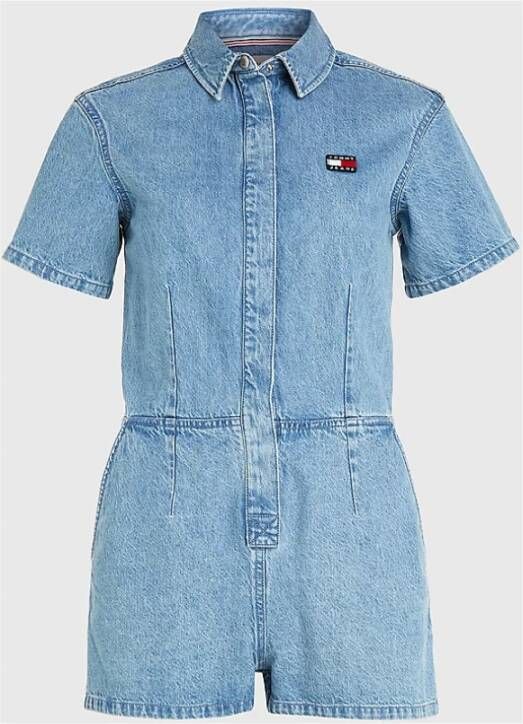 Tommy Jeans Playsuits Blauw Dames