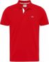 Tommy Jeans Klassieke Polo Buttoned Shirt Red Heren - Thumbnail 1