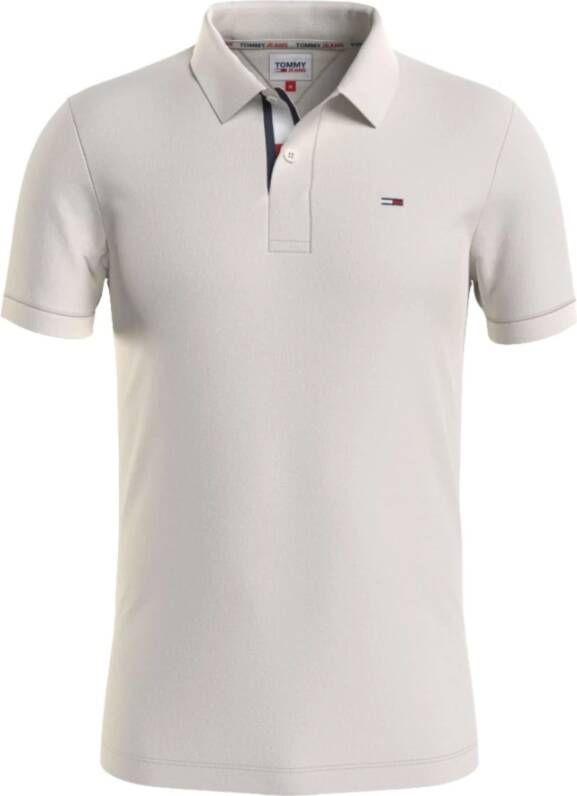 Tommy Jeans Polo Shirts Grijs Heren