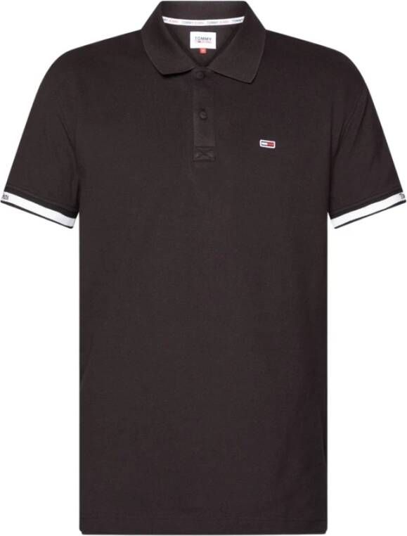 Tommy Hilfiger Polo tjm Tipped Stretch Tommy Jeans Black Heren