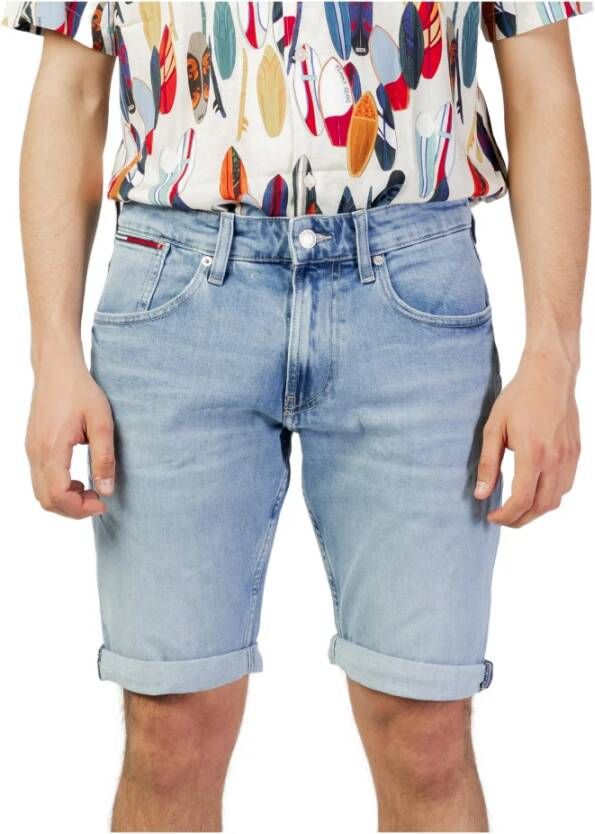 Tommy Hilfiger Bermuda Vaquera Tommy Jeans Ronnie Man Blauw Heren