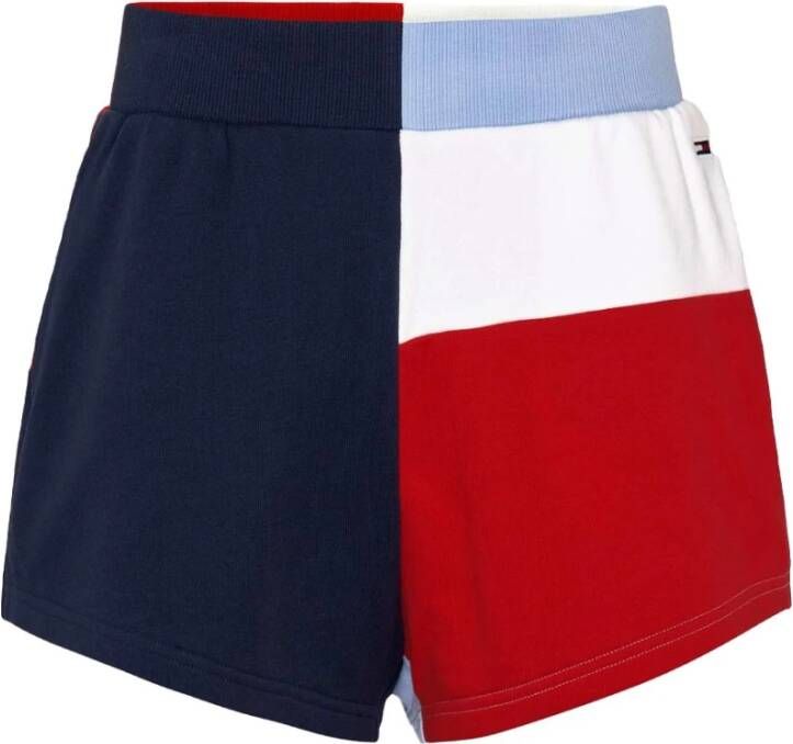 Tommy Jeans Archive Blocking Short Blauw Dames
