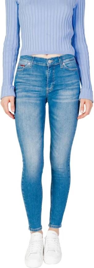 Tommy Jeans Skinny Jeans Blauw Dames