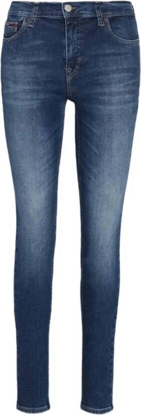 Tommy Jeans Skinny Jeans Blauw Dames