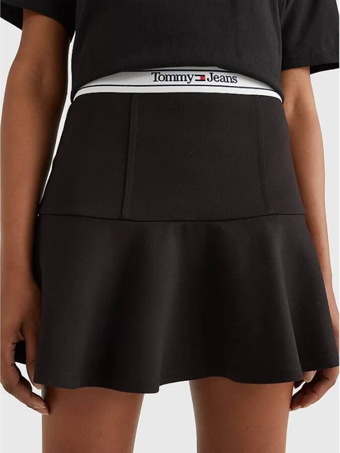Tommy Jeans Skirts Zwart Dames