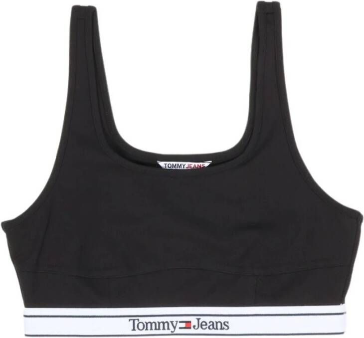 Tommy Jeans TJW SP CRP Logo Tapi Dw0Dw15300Bds Zwart Dames