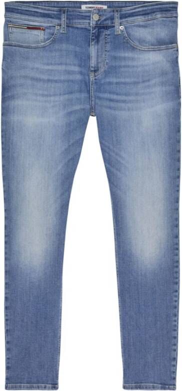 Tommy Jeans Slim fit jeans met labelpatch model 'AUSTIN'