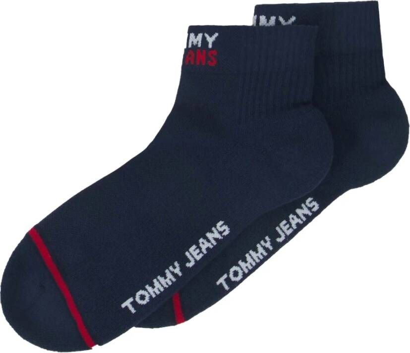 Tommy Jeans Socks Blauw Unisex