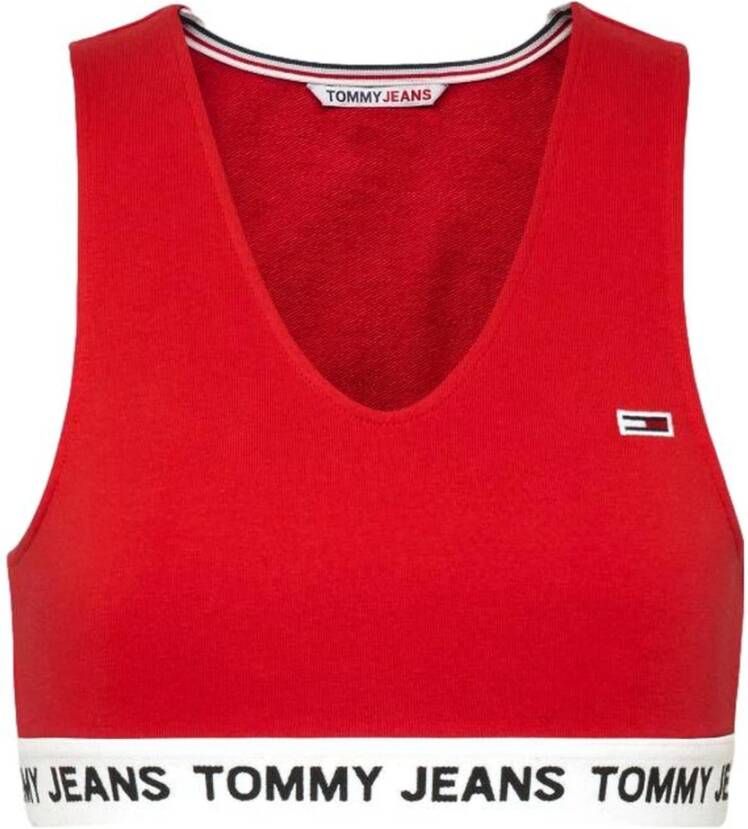 Tommy Jeans TOP Dw0Dw13830 Rood Dames