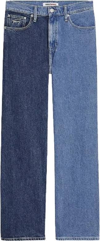 Tommy Jeans Klassieke Straight Fit Denim Jeans Blue Dames