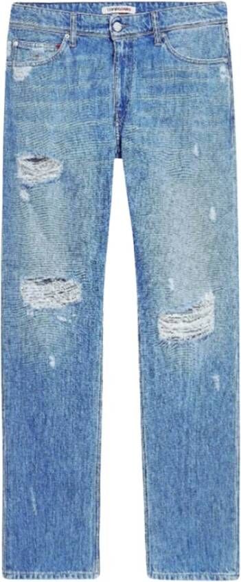 Tommy Jeans Straight leg jeans in destroyed-look