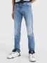 Tommy Jeans Straight Jeans Blauw Heren - Thumbnail 1