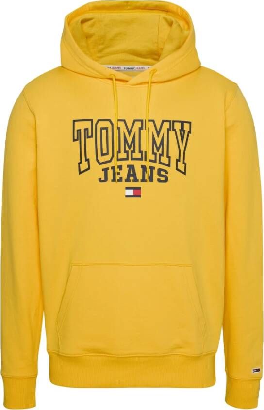 Tommy Jeans Sweat- TJM REG Entry Graphi Yellow Heren