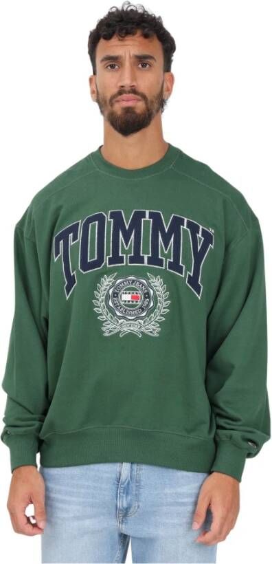 Tommy Hilfiger Sweatshirts Groen Heren
