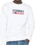 Tommy Hilfiger Veelzijdige Heren Sweatshirt Dm0Dm12938 White Heren - Thumbnail 7