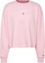 Tommy Jeans AlohaPink Sweater Pink Dames - Thumbnail 1