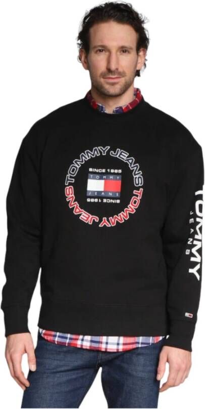 Tommy Jeans Sweatshirts Zwart Heren