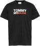 Tommy Hilfiger Men& Short Sleeve T-shirt Black Zwart Heren - Thumbnail 2