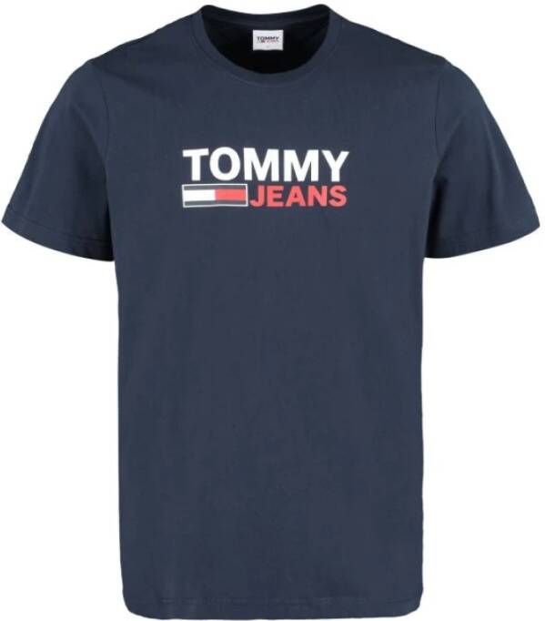 Tommy Jeans t-shirt Blauw Heren
