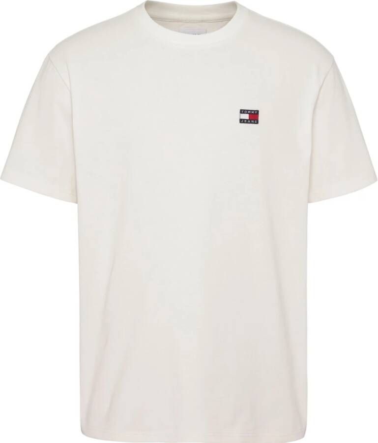 Tommy Jeans T-Shirt- TJM Clsc Tommy XS BA White Heren