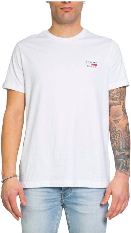 TOMMY JEANS T-shirt TJM CHEST LOGO TEE met merklabel
