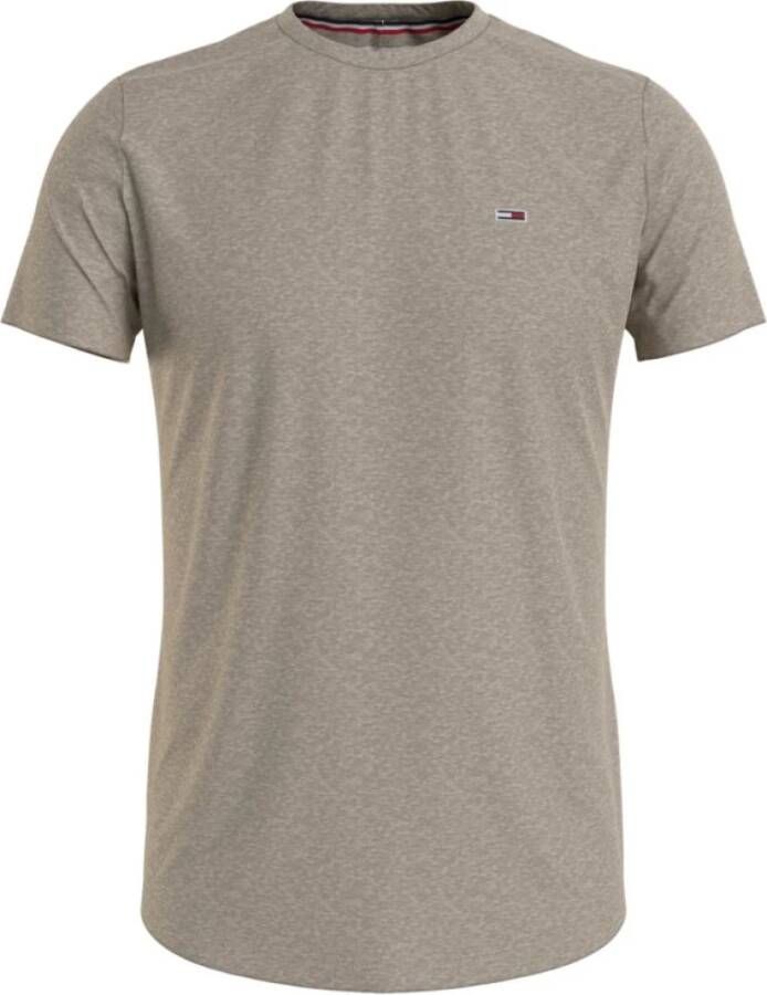 Tommy Jeans T-Shirts Beige Heren