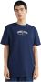 TOMMY JEANS Heren Polo's & T-shirts Tjm Clsc Small Varsity Tee Donkerblauw - Thumbnail 3