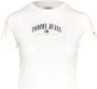 Tommy Jeans Tommy Hilfiger Jeans Women's T-shirt White Dames - Thumbnail 3
