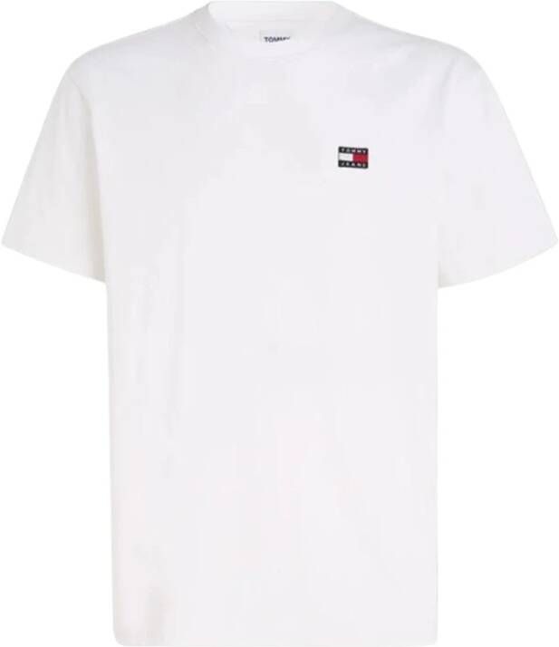 Tommy Jeans T-Shirts Wit Heren