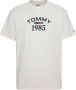 TOMMY JEANS T-shirt TJM CLSC 1985 RWB CURVED TEE - Thumbnail 4
