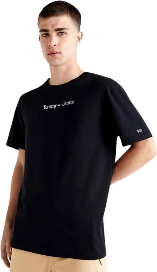 Tommy Jeans Heren T-shirt Blauw Korte Mouw Herfst Winter Blue Heren - Foto 5