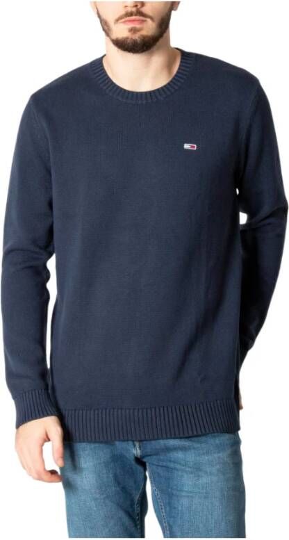 Tommy Jeans TJM Essential Crew N Dm0Dm11856 Blauw Heren