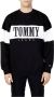Tommy Jeans Sweatshirt in colour-blocking-design model 'REG AUTHENTIC BLOCK' - Thumbnail 1